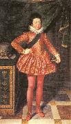 POURBUS, Frans the Younger, Portrait of Louis XIII of France at 10 Years of Age